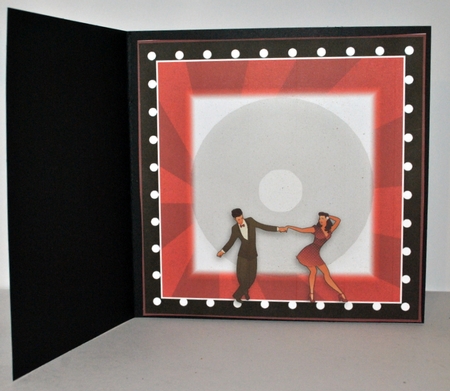 Swing Dance Card Front Kit by Kristina Norbat