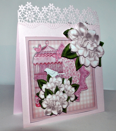 Gardenias & Birdcage Mini Kit by Kristina Norbat