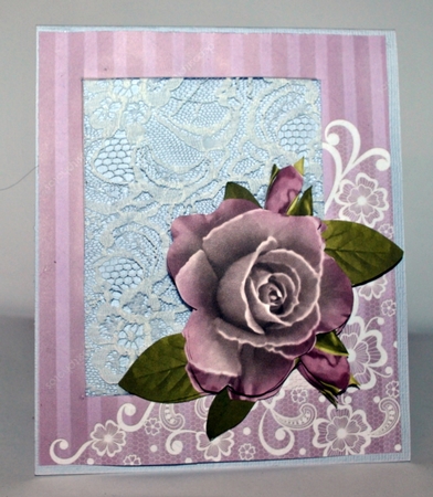 CU Lavender Roses  by Kristina Norbat