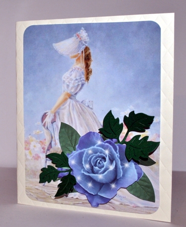 CU Blue Sparkling Roses by Kristina Norbat