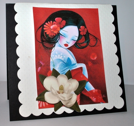 CU Beautiful  Magnolia Blossom  by Kristina Norbat
