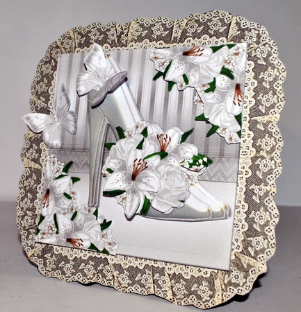 Beautiful Wedding Shoes Mini Kit by Kristina Norbat