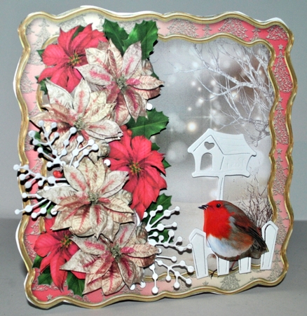 In the Deep Midwinter Wavy Edge Card Mini Kit by Kristina Norbat