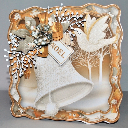 The First Noel Wavy Edge Card Mini Kit by Kristina Norbat