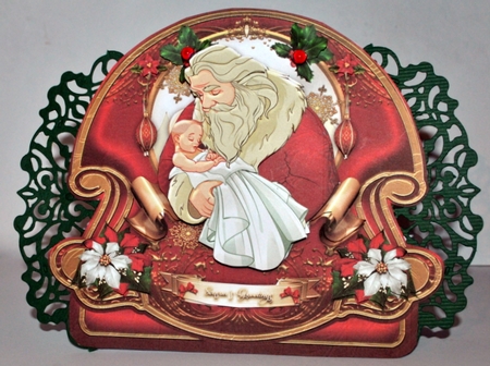 Baby Jesus and Santa Claus Mini Kit by Kristina Norbat