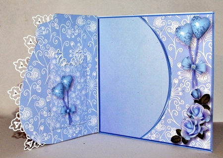Wedding Wishes - Money Pot Card With Gift Pocket Mini Kit by Kristina Norbat