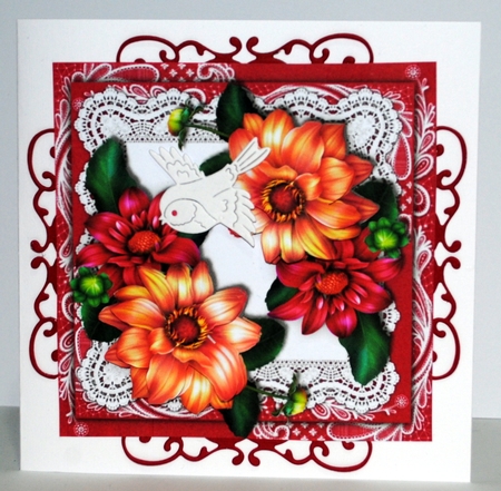 Delightful Dahlias Mini Kit by Kristina Norbat
