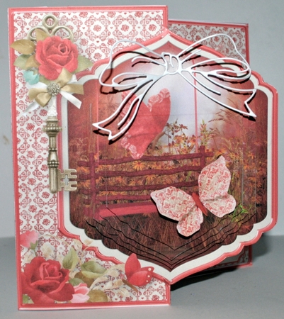 Magical Place Offset Front Card Mini Kit by Kristina Norbat