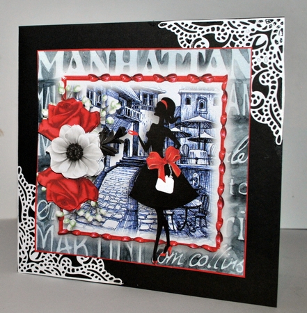 cocktails Card Front Kit by Kristina Norbat