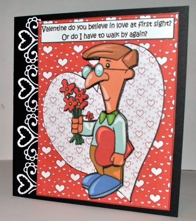 Humorous valentine bumper kit by Kristina Norbat