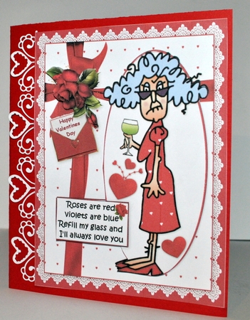 Humorous valentine bumper kit by Kristina Norbat