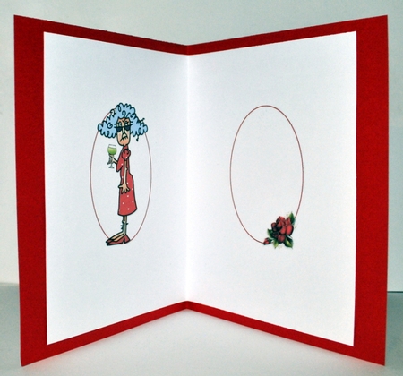 Humorous valentine bumper kit by Kristina Norbat