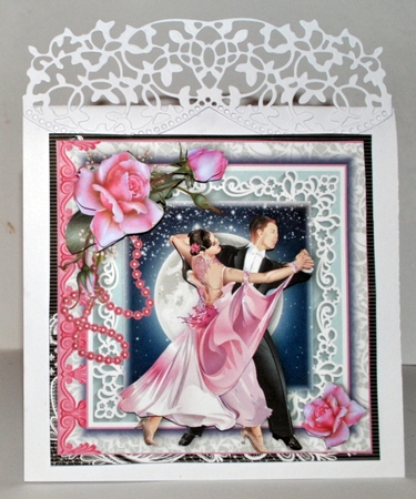Dancing In The Moonlight Card Front Kit by Kristina Norbat
