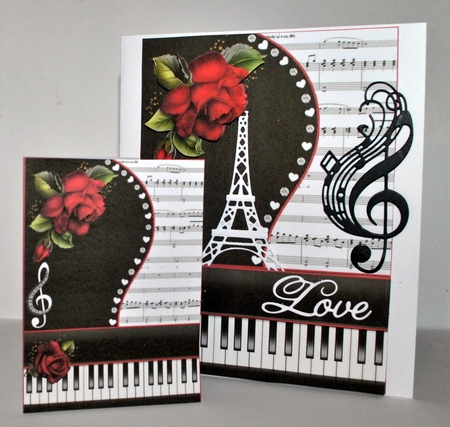 music and roses mini kit by Kristina Norbat