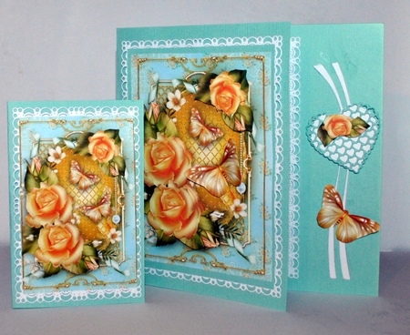 Bouquet of Yellow Roses Mini Kit by Kristina Norbat