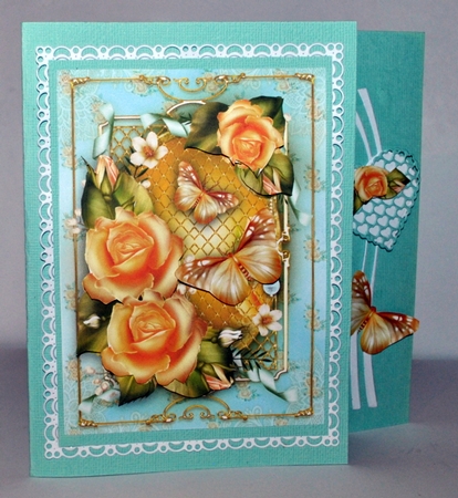Bouquet of Yellow Roses Mini Kit by Kristina Norbat