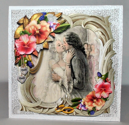 Baroque Frame Wedding B by Kristina Norbat