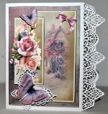 A5 roses cardfront by Kristina Norbat