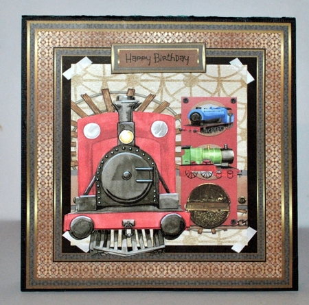 Steam train by Kristina Norbat