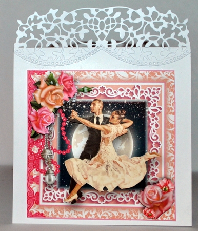 Dancing Set of 4 Card Front Kits by Kristina Norbat