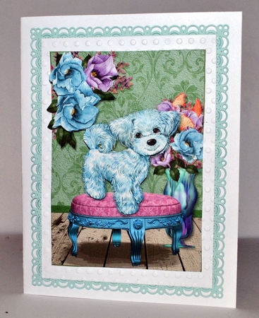 Forever Paws Card Front Mini Kit.4 by Kristina Norbat
