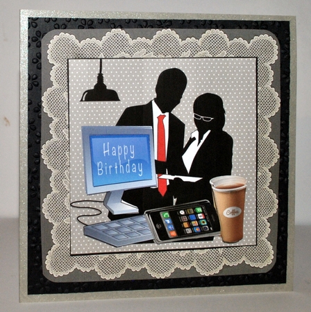 Working Together - Decoupage by Kristina Norbat