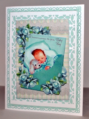 New baby Boy Vintage by Kristina Norbat