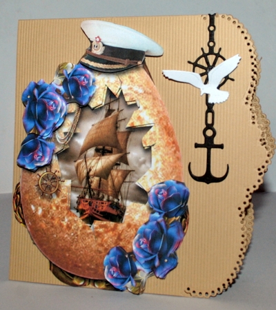 Eggstravaganza - The Nautical Egg by Kristina Norbat