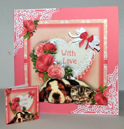 True Love Card Front Kit by Kristina Norbat