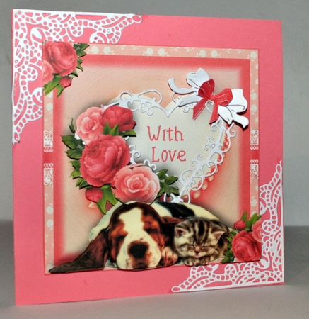 True Love Card Front Kit by Kristina Norbat