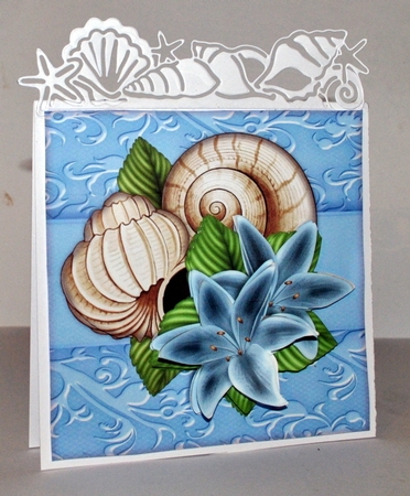 Sea Shells & Lilies Mini Kit by Kristina Norbat