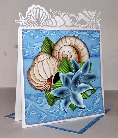 Sea Shells & Lilies Mini Kit by Kristina Norbat
