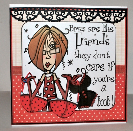 Humour card bumper kit by Kristina Norbat