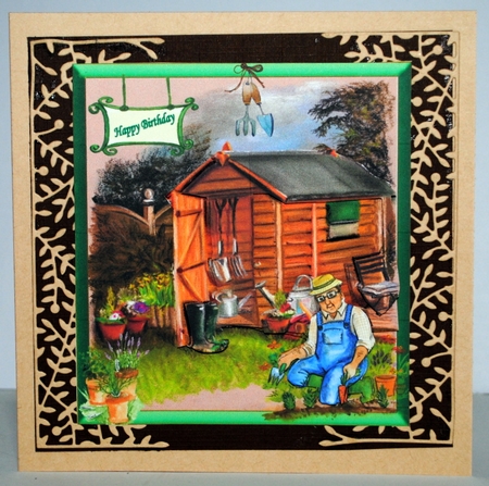 GREEN FINGERS BIRTHDAY, FATHERS DAY,RETIREMENT, BEST WISHES by Kristina Norbat