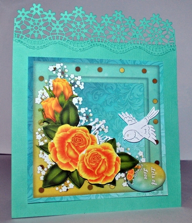 Yellow Roses Mini Kit by Kristina Norbat