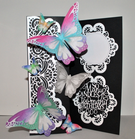 Colourful butterflys by Kristina Norbat