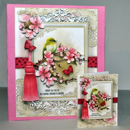 Set Of 4 A5 Flora and Flutters Bumper Kit by Kristina Norbat