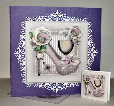 Shoes & Prosecco Mini Kit. Birthday/mothers Day by Kristina Norbat