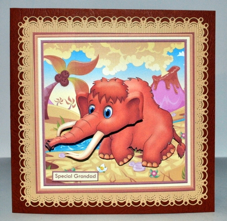 WOBBLY HEAD ANIMAL CARDS 7.5 Decoupage, Ages & Inserts Bumper Kit by Kristina Norbat