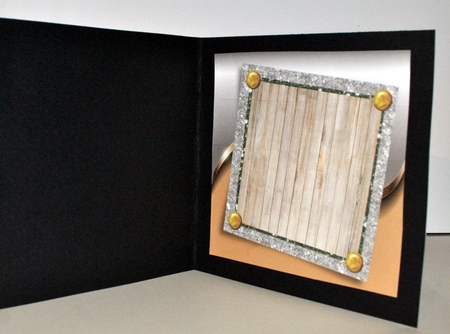 Beautiful Gold & Black Watch 8x8 Mini Kit by Kristina Norbat