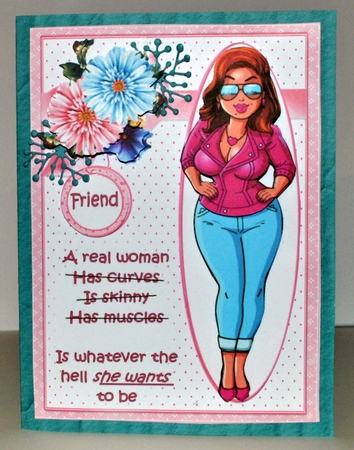Foxy lady is a real woman mini kit by Kristina Norbat