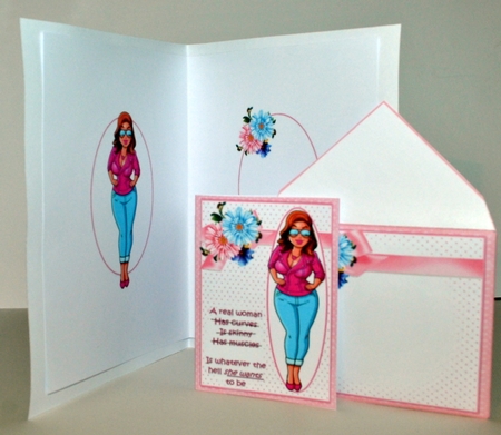 Foxy lady is a real woman mini kit by Kristina Norbat