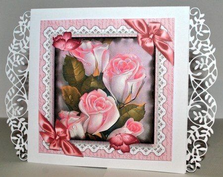 Beautiful Butterflys and Roses 3 by Kristina Norbat