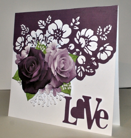 Rose Vignette 3 by Kristina Norbat