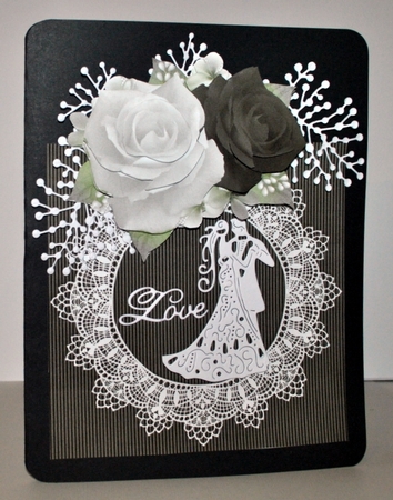 Rose Vignette 6 by Kristina Norbat