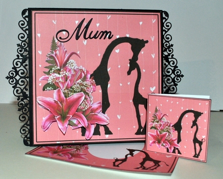 Hi Mum - Decoupage by Kristina Norbat