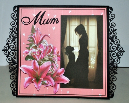 Mother & Child - decoupage by Kristina Norbat