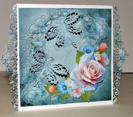 Embossed Floral 8x8 Papers by Kristina Norbat