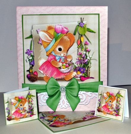 Pretty Easter Bunny by Kristina Norbat