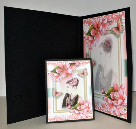 Classy Lady Card Front Kit by Kristina Norbat